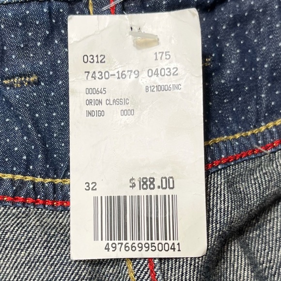 SOLD NWT Robert Graham Dark Blue Soft Classic - Yates Men’s Jeans 32 x 34 - Picture 14 of 14